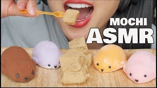 ASMR Seal  Warabi MOCHI SOFT RELAXING EATING SOUNDS  SASASMR [upl. by Longwood]