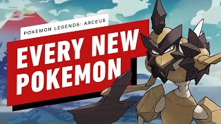 Pokemon Legends Arceus  All New Pokemon [upl. by Murvyn87]