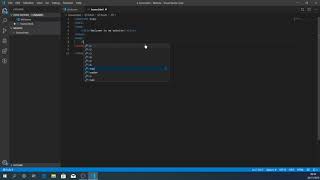 Using Visual Studio Code to make a website [upl. by Acinor]