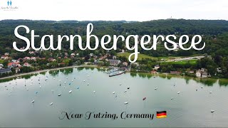 Lake Starnbergersee near MUNICH 4K  Visit Bavaria  Lakes in Germany 🇩🇪 bavaria [upl. by Cherida]