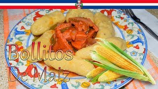 Receta Bollitos Harina de Maiz Cocinando con Yolanda [upl. by Attenyt]