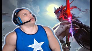 Tyler1 reacting to Yones CinematicTrailer amp Abilities 🔮 [upl. by Mackey]