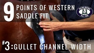 Tip 3 Gullet Channel Width  The 9 Points of Western Saddle Fit [upl. by June]