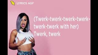 Twerk Lyrics  City Girls ft Cardi B [upl. by Adria]