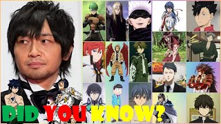 Yuichi Nakamura GrayBruno  Voice actingseiyuu 中村 悠一 声優 collection that you might not know [upl. by Esinehs]