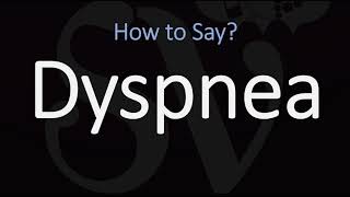 How to Pronounce Dyspnea CORRECTLY Meaning amp Pronunciation [upl. by Merras680]