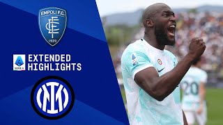 Empoli vs Inter Extended Highlights  Serie A  CBS Sports Golazo [upl. by Marnie]