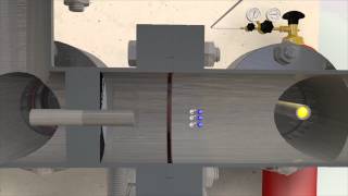 Linear Particle Accelerator Animation [upl. by Spiros]