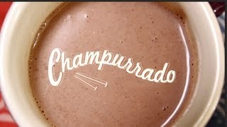 Champurrado Mexican Hot Chocolate  Thirsty For [upl. by Trilly357]