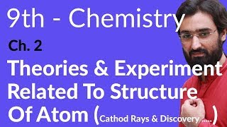 Cathode Rays amp Discovery of Electron  Ch 2 Structure of Atoms  9th Class Chemistry [upl. by Aredna34]