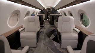 Take a Full Tour Throughout Gulfstreams new G700 Aircraft  BJT [upl. by Akived]