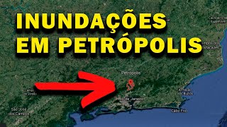 URGENTE INUNDAÇÕES EM PETRÓPOLIS  RJ [upl. by Else]