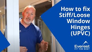 How to Fix StiffLoose Window Hinges uPVC [upl. by Dion]