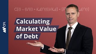 Calculating Market Value of Debt [upl. by Amehsyt]