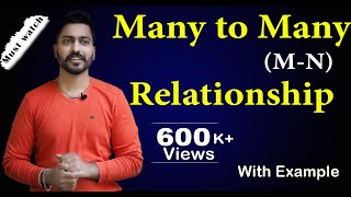 Lec18 Many to Many Relationship in DBMS  MN Relationship [upl. by Acyre]