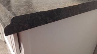 How to trim a laminate countertop edge [upl. by Suhpesoj190]