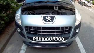 peugeot 3008 headlight bulb change [upl. by Noami184]