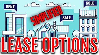 Lease Options In Real Estate SIMPLIFIED [upl. by Tireb]