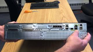 Cisco 2921 Unboxing [upl. by Linoel]