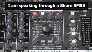 How to use a mixers internal effects processor [upl. by Sukramed]