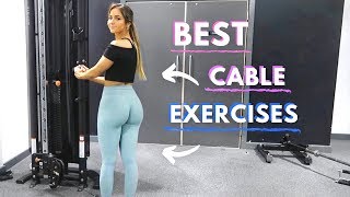 TOP 10 Best Leg  Glute Cable Exercises [upl. by Fredric3]