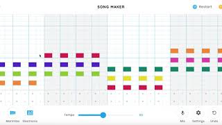 Chrome music lab Song Maker How to make song longer [upl. by Ag953]