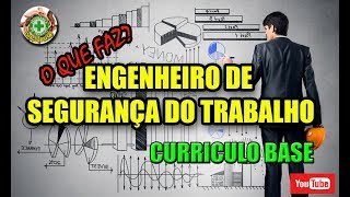 ENGENHEIRO DE SEGURANÇA DO TRABALHO  O QUE FAZ [upl. by Babbie]