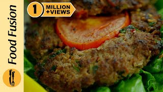 Chapli Kabab Recipe By Food Fusion Bakra Eid Recipe [upl. by Ecyned184]