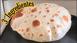 Tortillas de harina con 3 ingredientes suaves faciles y deliciosas [upl. by Ahsienom]