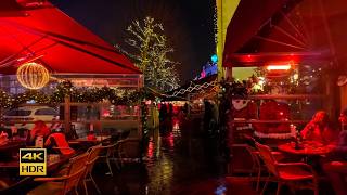 Netherlands  Night Walk in Maastricht  4K HDR [upl. by Sirap]