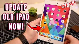 How to Update Old iPad to iOS 14151617 Easily Worked [upl. by Tonneson727]