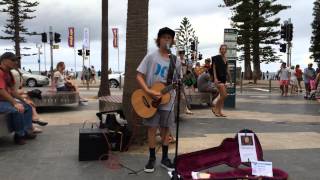 13 Year old boy covers Riptide by Vance Joy [upl. by Eiramyelhsa]