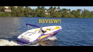 1998 SeaRay Sea Rayder F16 XR review [upl. by Darcee525]