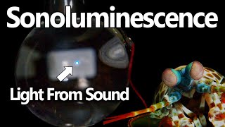 Punching Water So Hard LIGHT Comes Out  Sonoluminescence [upl. by Darce]