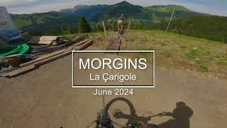 Morgins MTB  La Carigole [upl. by Oznofla]