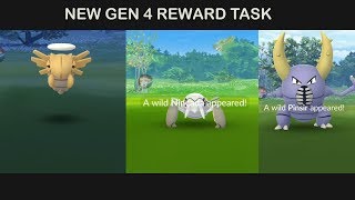 New November Pokemon Shedinja Nincanda and Ninjask added as Reward Task [upl. by Grega753]