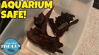 BEST Way to Prepare LARGE Driftwood for AQUARIUM [upl. by Cy]