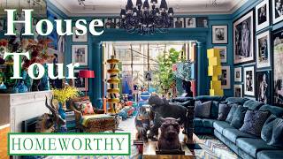 HOUSE TOUR  Inside A Maximalist New York City Townhouse [upl. by Nij]