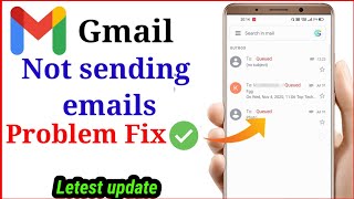 Gmail not sending emails  email sent problem  how to fix [upl. by Dewhirst]