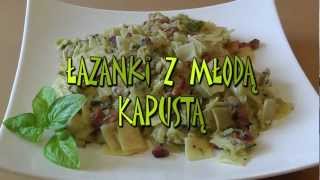 Łazanki z młodą kapustą👌 Smakkujawpl [upl. by Llevel]