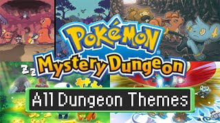 Pokémon Mystery Dungeon  All Dungeon Themes [upl. by Akemed297]