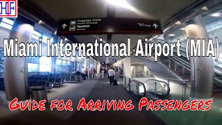 Miami International Airport MIA – Arrivals and Ground Transportation Guide  Travel Guide  Ep1 [upl. by Wendin]