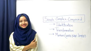 Simple Complex Compound sentence  Identification and transformation  Markers [upl. by Neeoma252]