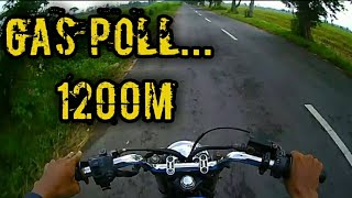 Test ride honda GL PRO modif herex [upl. by Nalyorf240]