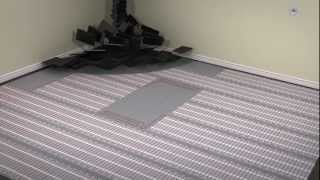 ProWarm Underfloor Heating Mat Installation [upl. by Odab]