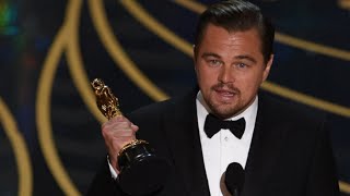 Leonardo Dicaprio ACCEPTANCE SPEECH for Best Actor  Oscars 2016 [upl. by Caterina578]