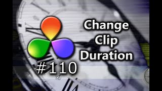 DaVinci Resolve Tutorial How To Use the Change Clip Duration Function [upl. by Annaiv]