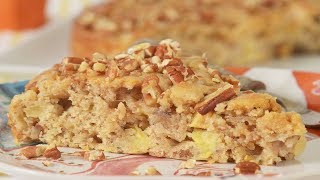 Apple Cake Recipe Demonstration  Joyofbakingcom [upl. by Sansen647]