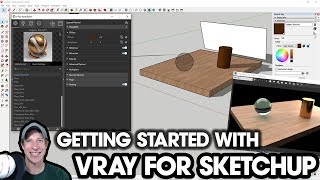 Getting Started Rendering in VRAY EP 1  BEGINNERS START HERE [upl. by Cyrus]