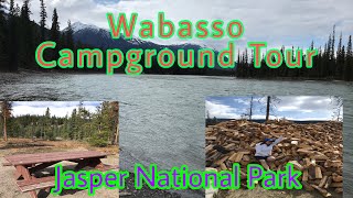 Jasper National ParkWabasso Campground TourAlberta Canada [upl. by Anahsahs]